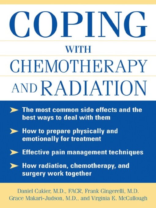Title details for Coping With Chemotherapy and Radiation Therapy by Daniel Cukier - Available